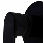 Monomando Empotrable De Regadera "Lucent" Negro Mate