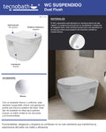 WC Suspendido "Rondo" Blanco