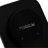 Monomando Empotrable Para Regadera Negro Mate "Slide" + Maneta Negro Mate