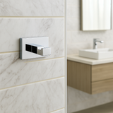 Percha Para Baño Cromo "Geometric"  Tecnobath