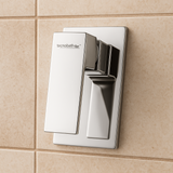 Monomando Empotrable para Regadera "Row" Cromo