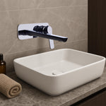 Monomando Empotrar para Lavabo "Lucent" Negro / Cromo