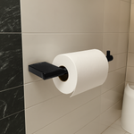 Porta Rollo "Lucent" Negro Mate