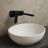 Monomando Empotrar para Lavabo "Lucent" Negro Mate