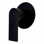 Monomando Empotrable De Regadera "Lucent" Negro Mate