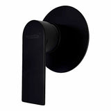 Monomando Empotrable De Regadera "Lucent" Negro Mate