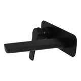 Monomando Empotrar para Lavabo "Lucent" Negro Mate