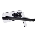 Monomando Empotrar para Lavabo "Lucent" Negro / Cromo