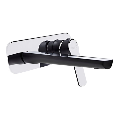 Monomando Empotrar para Lavabo "Lucent" Negro / Cromo