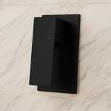 Monomando Empotrable para Regadera "Row" Negro Mate