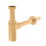 Céspol de Bote para Lavabo Acabado "Brushed Gold"