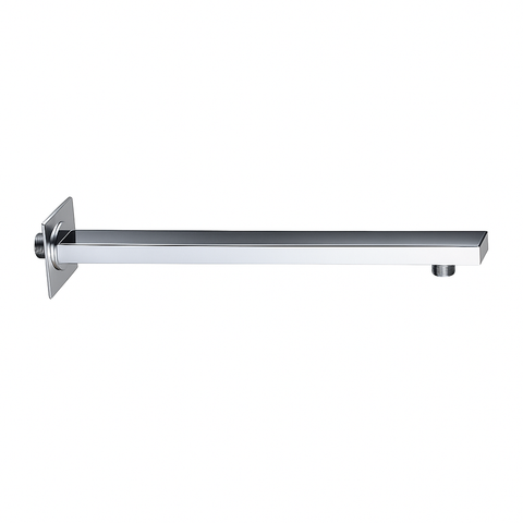 Brazo Para Regadera 40cm "Bimini" Cuadrado Cromo