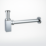 Céspol Para Baño Cuadrado Cromo "Saona Slim"