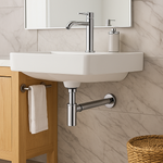 Céspol Para Baño Cilíndrico de Latón "Saona Slim"