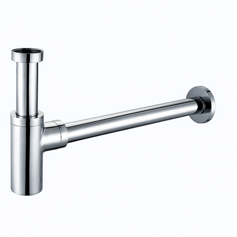 Céspol Para Baño Cilíndrico de Latón "Saona Slim"