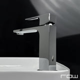 Monomando Corto para Lavabo "Row" Cromo