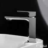 Monomando Corto para Lavabo "Row" Cromo