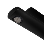 Monomando Alto para Lavabo "Lucent" Negro / Cromo