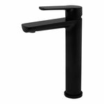 Monomando Alto para Lavabo "Lucent" Negro Mate