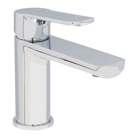 Monomando Corto Para Lavabo "Lucent" Cromo