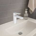 Monomando Corto Para Lavabo "Lucent" Cromo