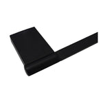 Toallero de Barra "Lucent" Negro Mate