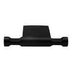 Percha Doble "Lucent" Negro Mate