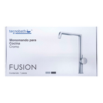 Monomando De Cocina "Fusion" Gris Oxford