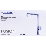 Monomando De Cocina "Fusion" Cromo