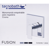 Monomando De Regadera "Fusion" Cromo