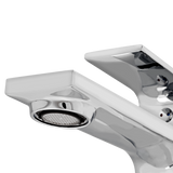 Monomando Corto para Lavabo "Row" Cromo