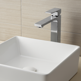 Monomando Alto para Lavabo "Row" Cromo