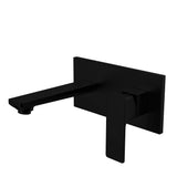 Monomando Empotrable para Lavabo "Row" Negro Mate