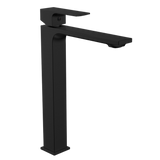 Monomando Alto para Lavabo "Row" Negro Mate