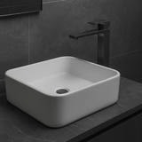 Monomando Alto para Lavabo "Row" Gris Oxford
