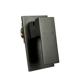 Monomando Empotrable para Regadera "Row" Gris Oxford