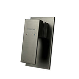 Monomando Empotrable para Regadera "Row" Gris Oxford