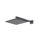 Regadera Cuadrada, Incluye Brazo de 40cm "Row"Gris Oxford