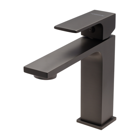 Monomando Corto para Lavabo "Row" Gun Metal