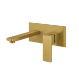 Monomando Empotrable para Lavabo "Row" Brushed Gold
