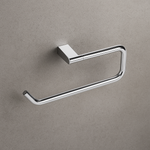Toallero Corto 40cm Para Lavabo Cromo