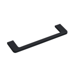Toallero Corto 40cm Para Lavabo Negro Mate