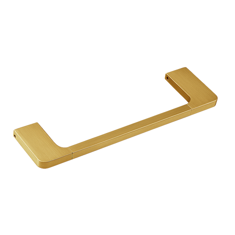 Toallero Corto 40cm Para Lavabo Brushed Gold