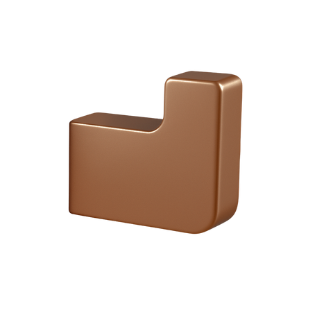 Percha Para Baño Rose Gold