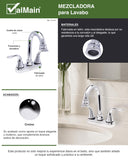 Mezcladora De Baño 4" - "ABS"
