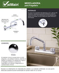 Mezcladora De Cocina "ABS" Cromo