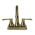 Mezcladora para Lavabo 4" ABS - Acabado Brushed Gold