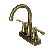 Mezcladora para Lavabo 4" ABS - Acabado Brushed Gold