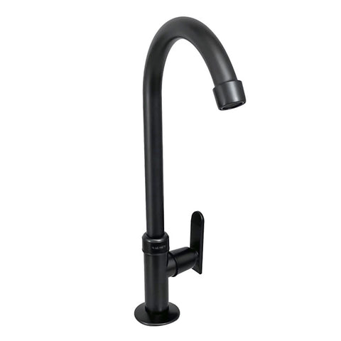 Llave Individual Tipo Bar para Lavabo - Acabado Gris Oxford