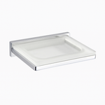 Jabonera De Vidrio Satinado "Geometric" - Tecnobath